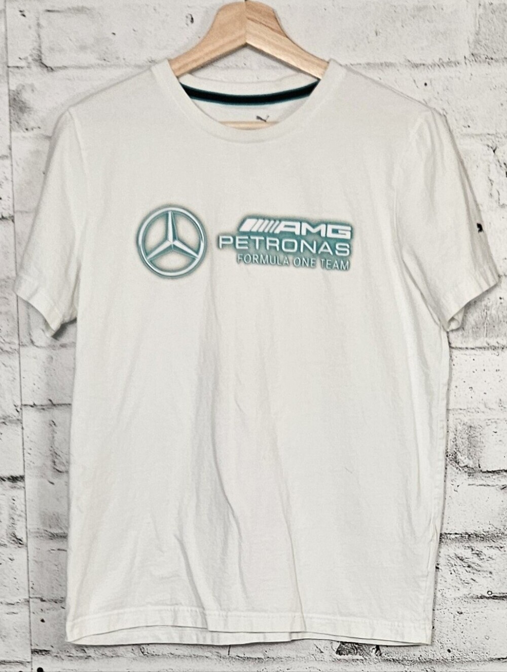 Puma Mercedes AMG Petronas F1 Team Graphic T Shirt Size Medium